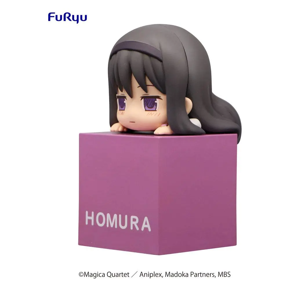 Puella Magi Madoka Magica Hikkake PVC Statue Homura Akemi 10 cm product photo