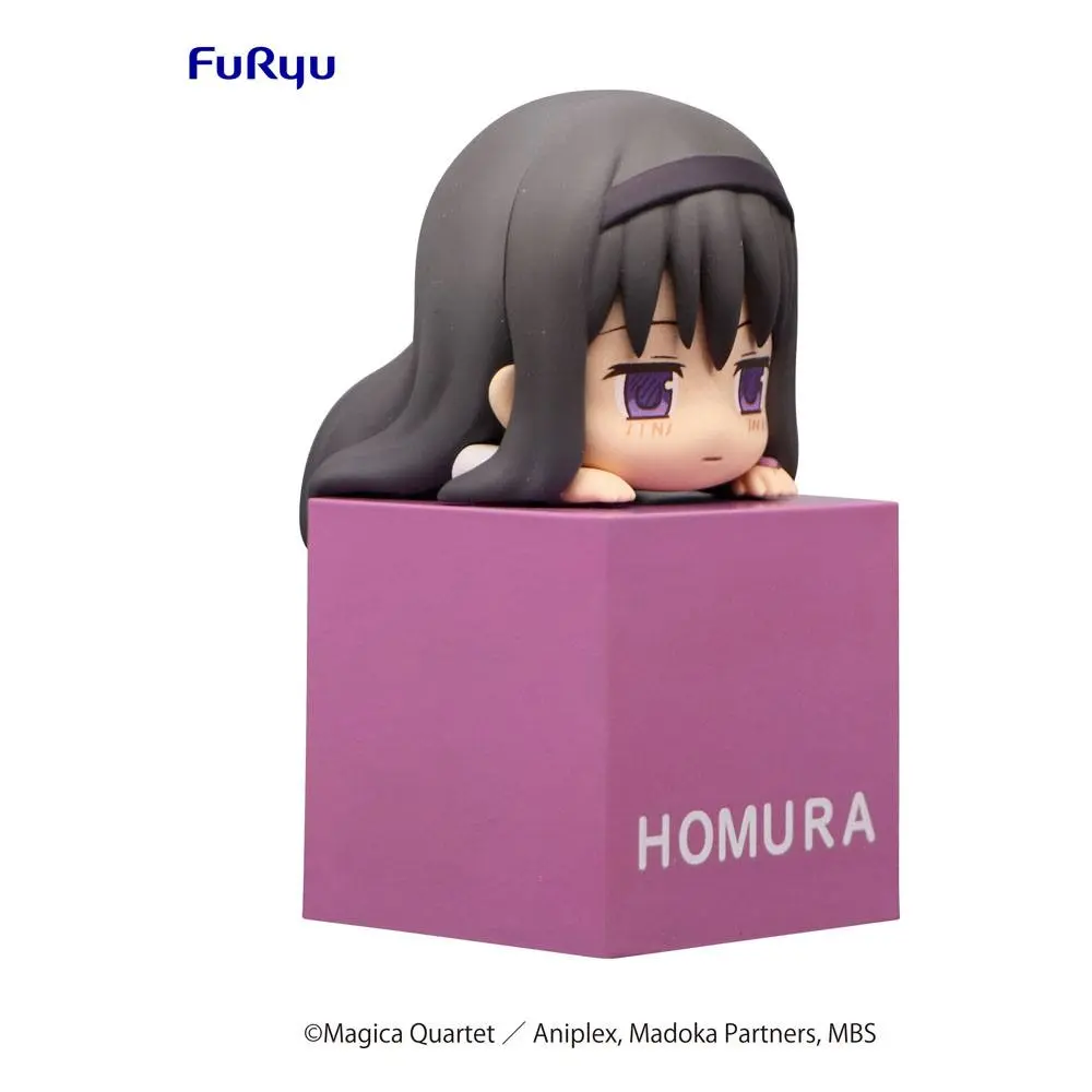 Puella Magi Madoka Magica Hikkake PVC Statue Homura Akemi 10 cm product photo