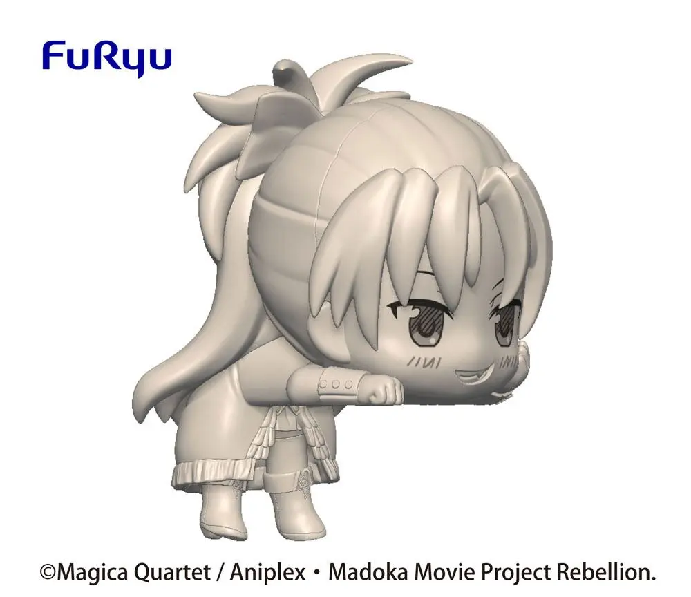 Puella Magi Madoka Magica Hikkake PVC Statue Kyoko Sakura 10 cm product photo