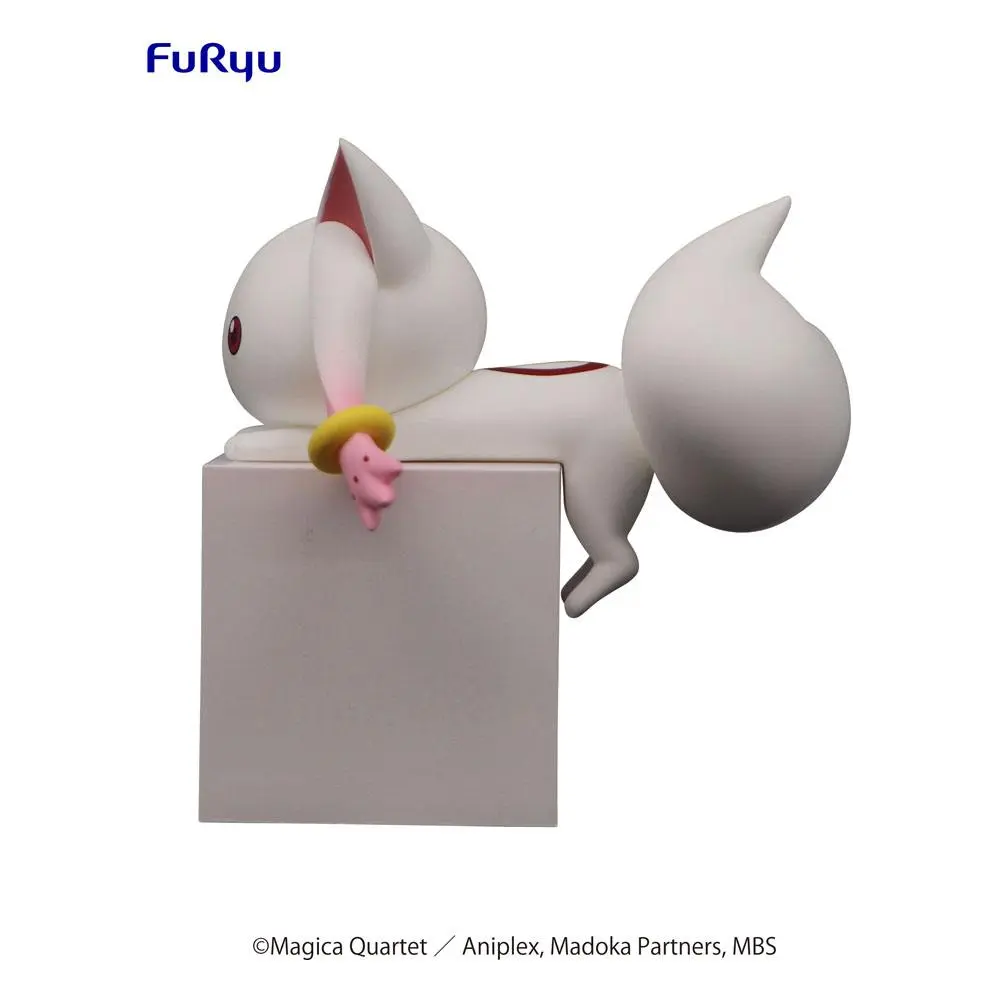 Puella Magi Madoka Magica Hikkake PVC Statue Kyubey 10 cm product photo