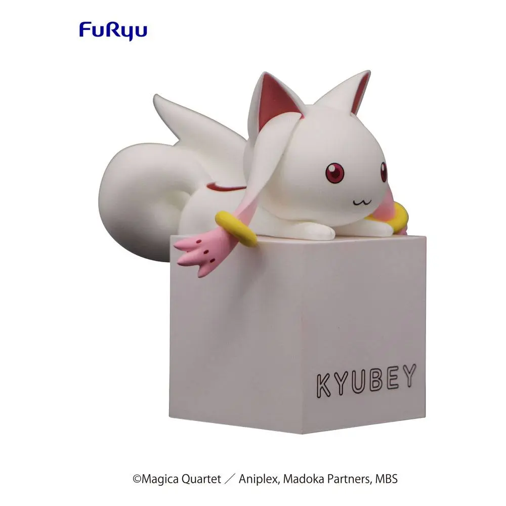 Puella Magi Madoka Magica Hikkake PVC Statue Kyubey 10 cm product photo
