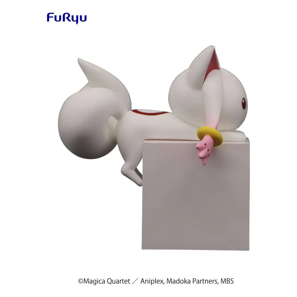 Puella Magi Madoka Magica Hikkake PVC Statue Kyubey 10 cm product photo