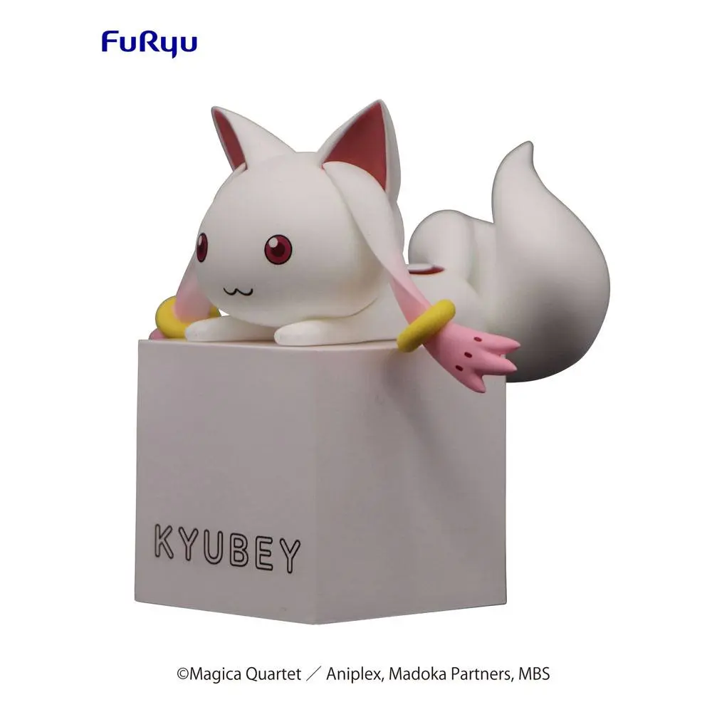 Puella Magi Madoka Magica Hikkake PVC Statue Kyubey 10 cm product photo