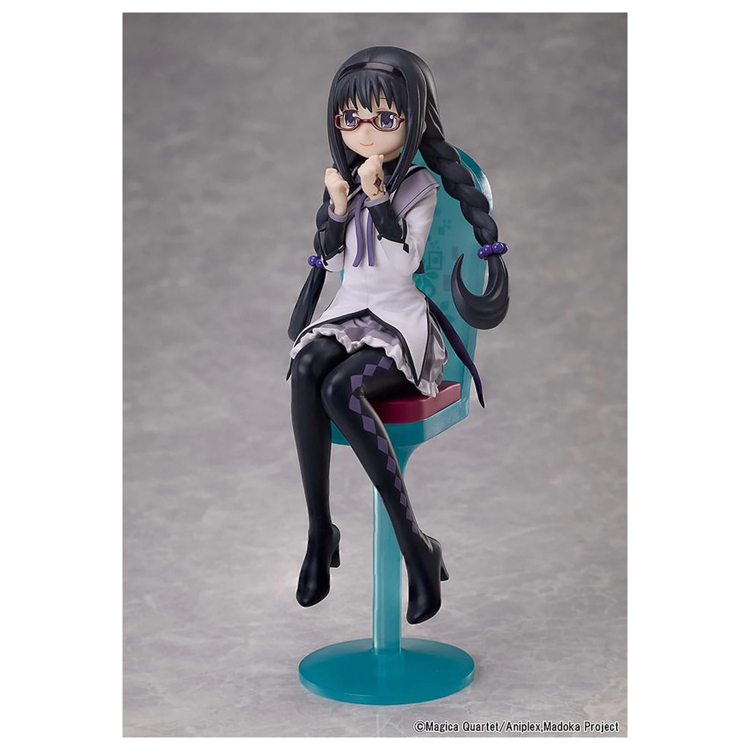 Puella Magi Madoka Magica The Movie: Rebellion PVC Statue Homura Akemi Tea Party Cake Song Ver. 18 cm      product photo