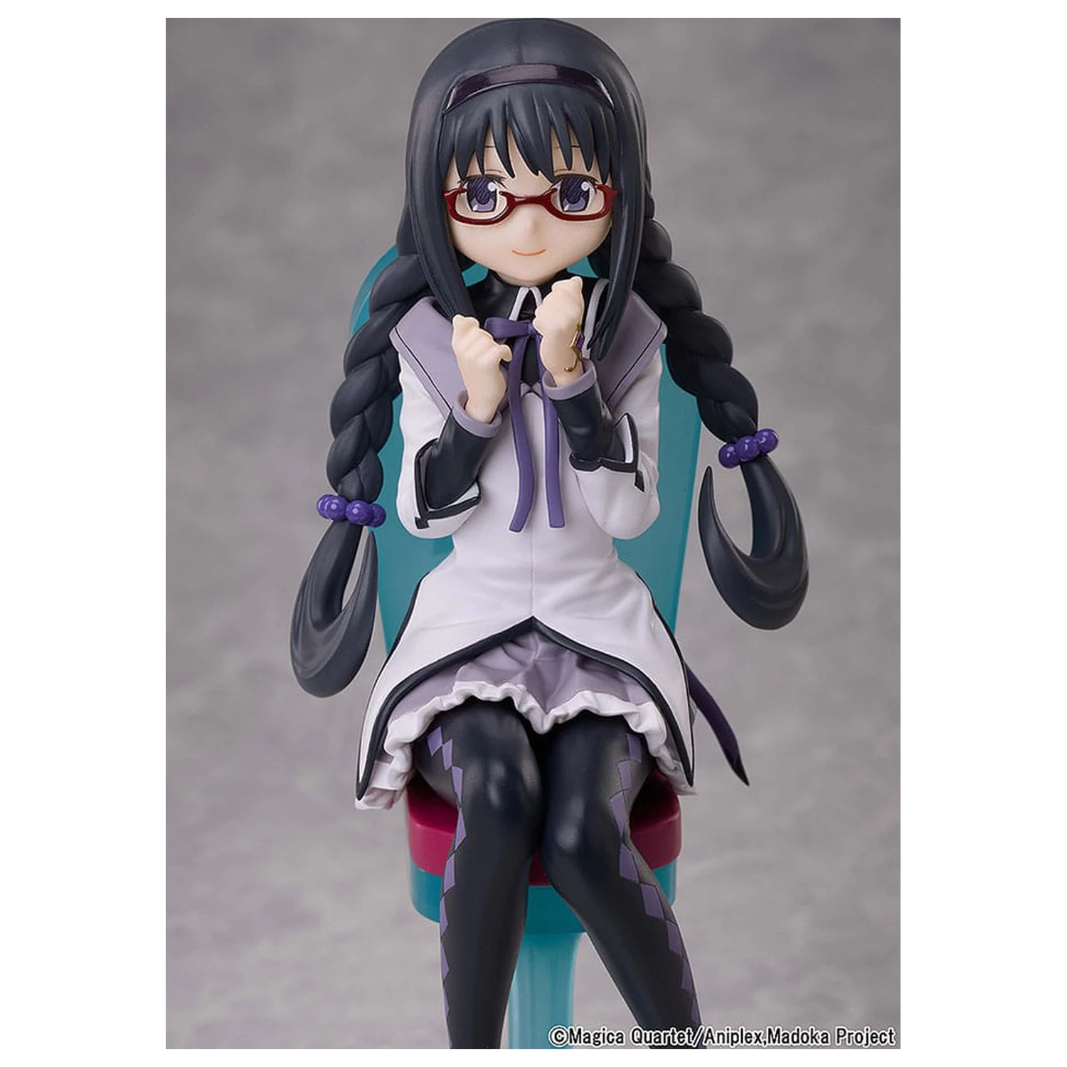 Puella Magi Madoka Magica The Movie: Rebellion PVC Statue Homura Akemi Tea Party Cake Song Ver. 18 cm      product photo