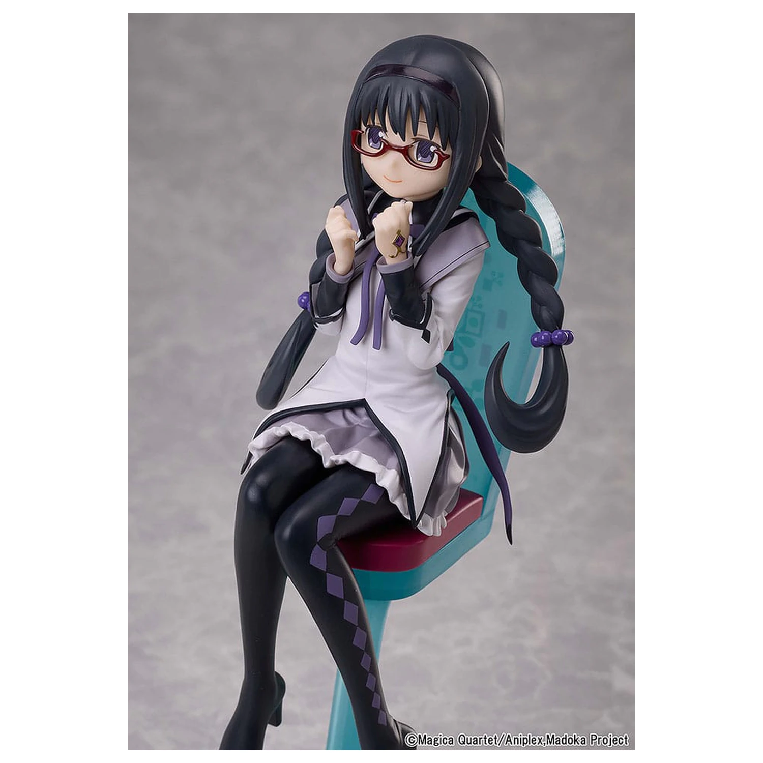 Puella Magi Madoka Magica The Movie: Rebellion PVC Statue Homura Akemi Tea Party Cake Song Ver. 18 cm      product photo