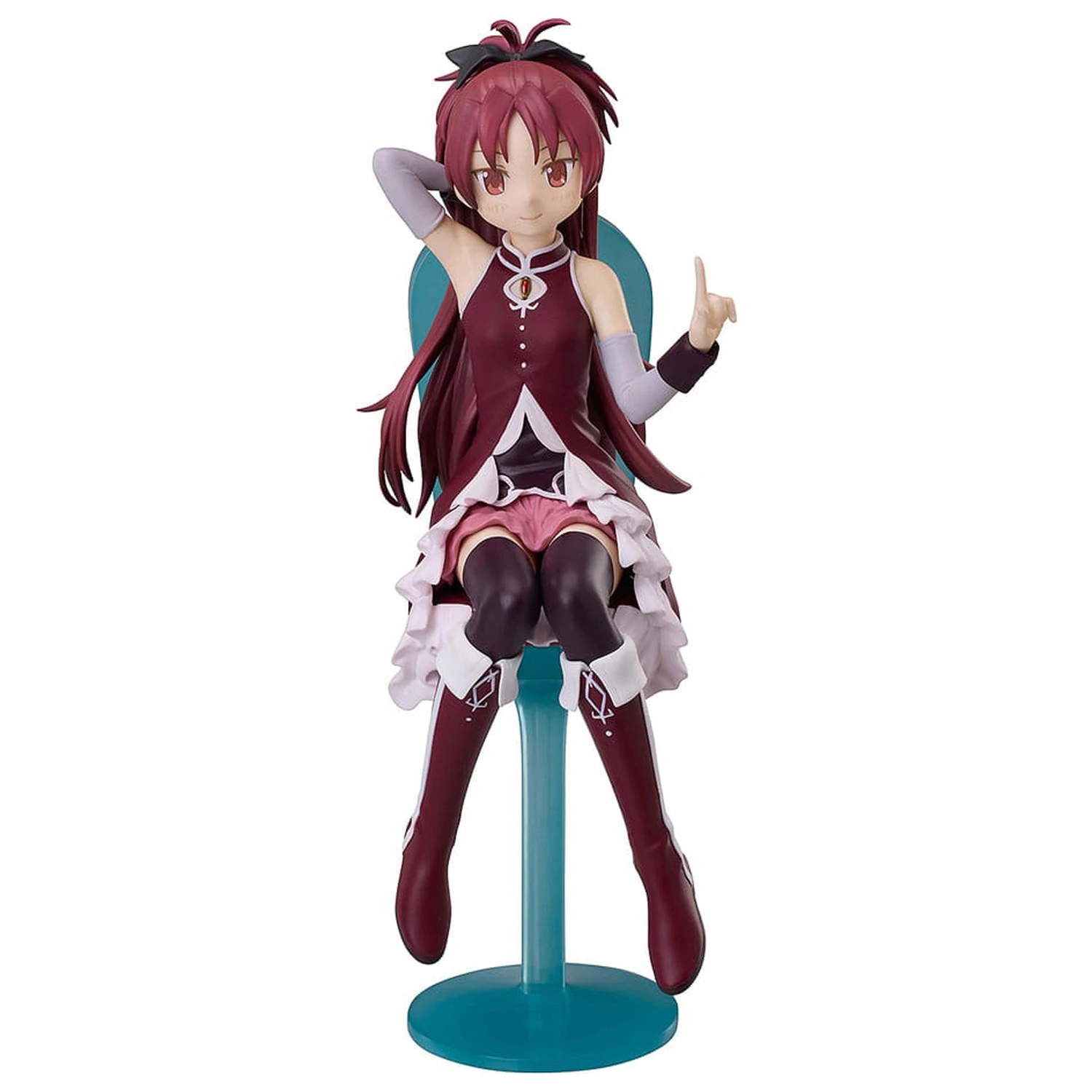 Puella Magi Madoka Magica The Movie: Rebellion PVC Statue Kyoko Sakura Tea Party Cake Song Ver. 18 cm      product photo