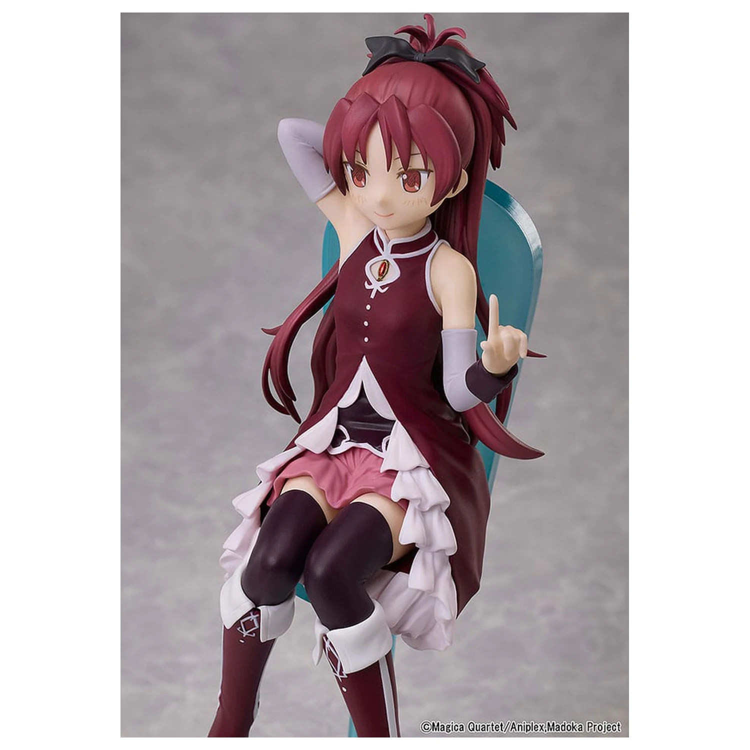 Puella Magi Madoka Magica The Movie: Rebellion PVC Statue Kyoko Sakura Tea Party Cake Song Ver. 18 cm      product photo
