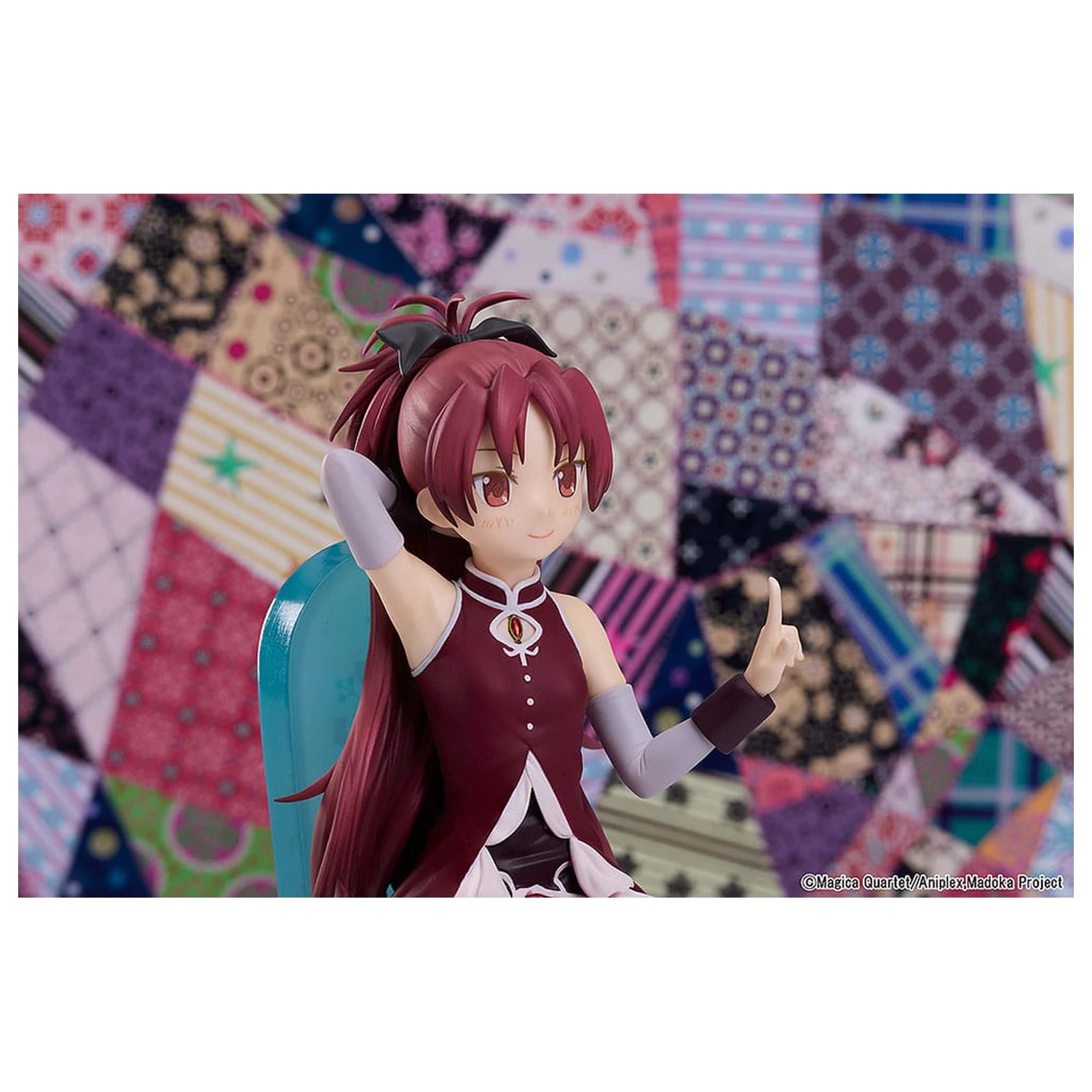 Puella Magi Madoka Magica The Movie: Rebellion PVC Statue Kyoko Sakura Tea Party Cake Song Ver. 18 cm      product photo