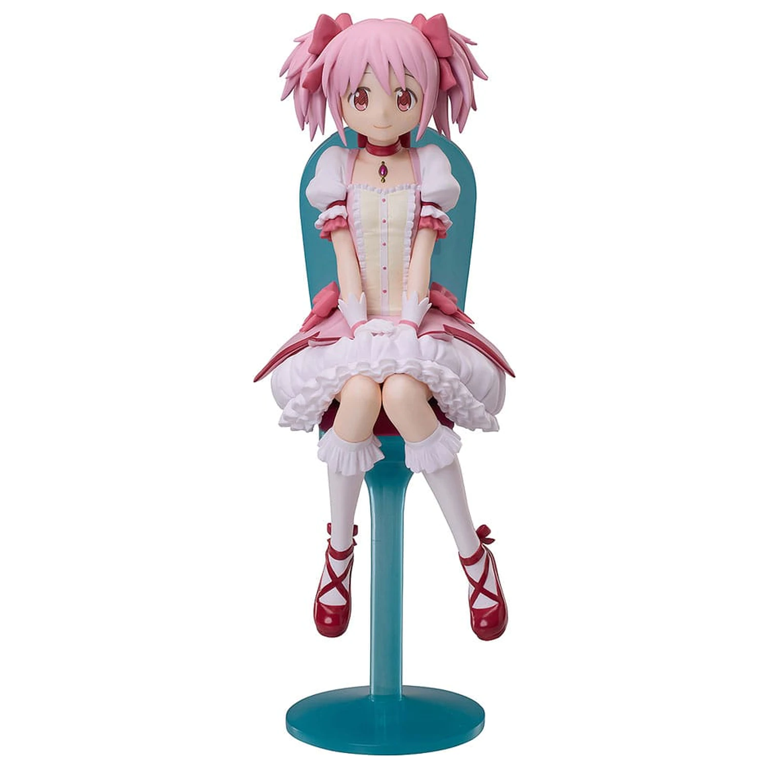 Puella Magi Madoka Magica The Movie: Rebellion PVC Statue Madoka Kaname Tea Party Cake Song Ver. 18 cm      product photo