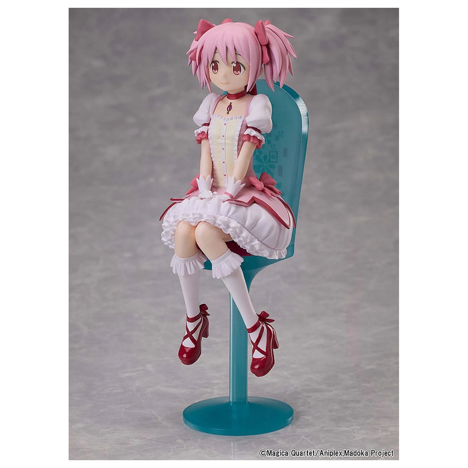 Puella Magi Madoka Magica The Movie: Rebellion PVC Statue Madoka Kaname Tea Party Cake Song Ver. 18 cm      product photo