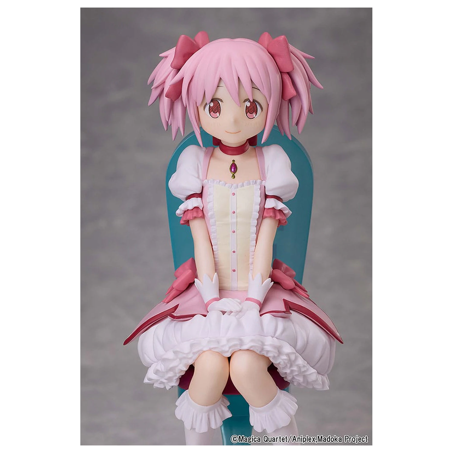 Puella Magi Madoka Magica The Movie: Rebellion PVC Statue Madoka Kaname Tea Party Cake Song Ver. 18 cm      product photo
