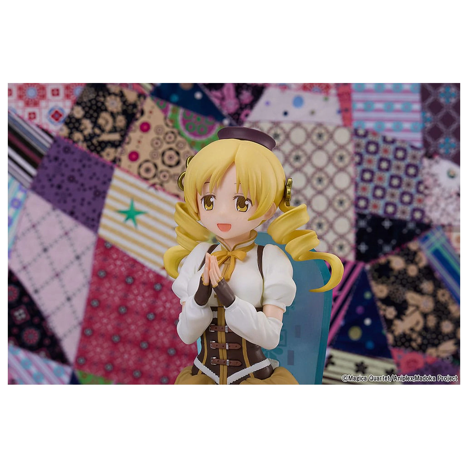 Puella Magi Madoka Magica The Movie: Rebellion PVC Statue Mami Tomoe Tea Party Cake Song Ver. 18 cm product photo