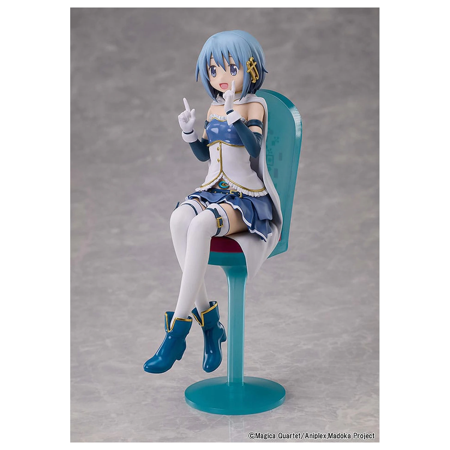 Puella Magi Madoka Magica The Movie: Rebellion PVC Statue Sayaka Miki Tea Party Cake Song Ver. 18 cm      product photo