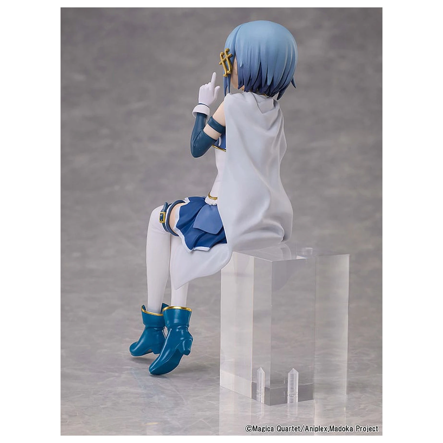 Puella Magi Madoka Magica The Movie: Rebellion PVC Statue Sayaka Miki Tea Party Cake Song Ver. 18 cm      product photo