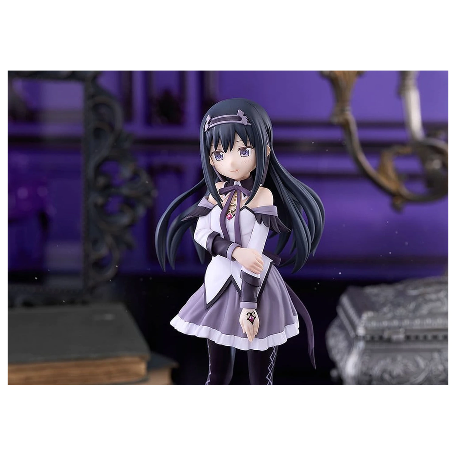 Puella Magi Madoka Magica the Movie -Walpurgisnacht: Rising- PVC Figure Homura Akemi 21 cm product photo