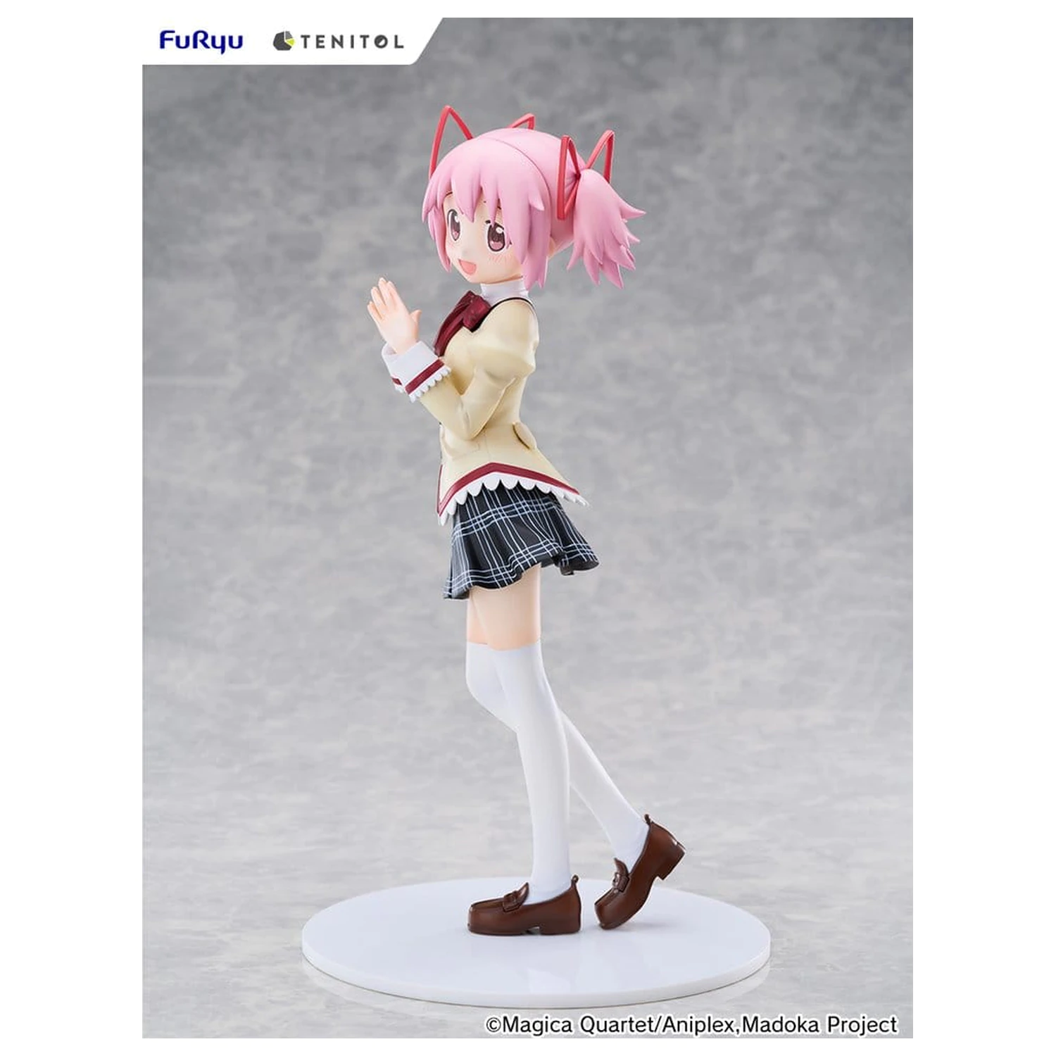 Puella Magi Madoka Magica the Movie -Walpurgisnacht: Rising- Tenitol Tall PVC Figure Madoka Kaname 29 cm product photo