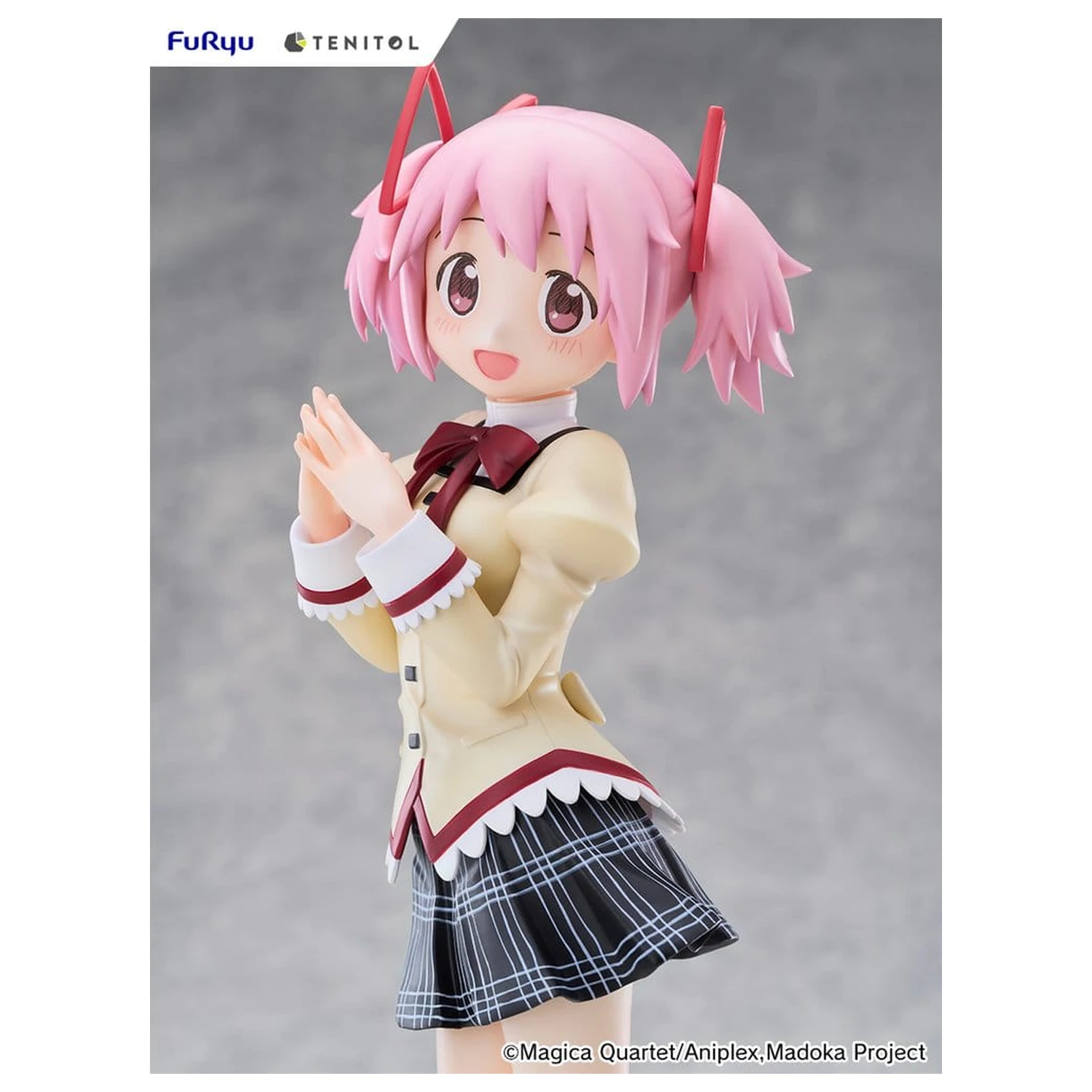 Puella Magi Madoka Magica the Movie -Walpurgisnacht: Rising- Tenitol Tall PVC Figure Madoka Kaname 29 cm product photo
