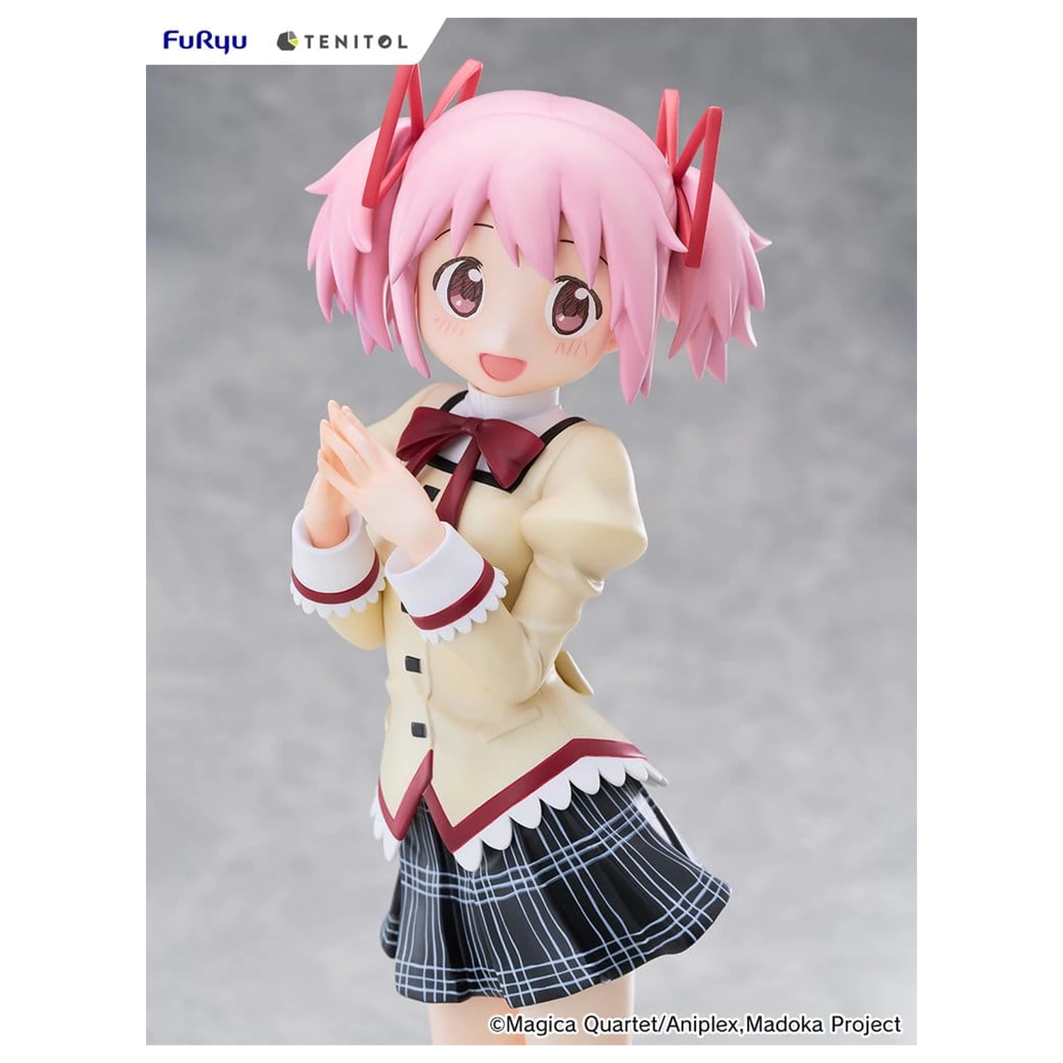 Puella Magi Madoka Magica the Movie -Walpurgisnacht: Rising- Tenitol Tall PVC Figure Madoka Kaname 29 cm product photo