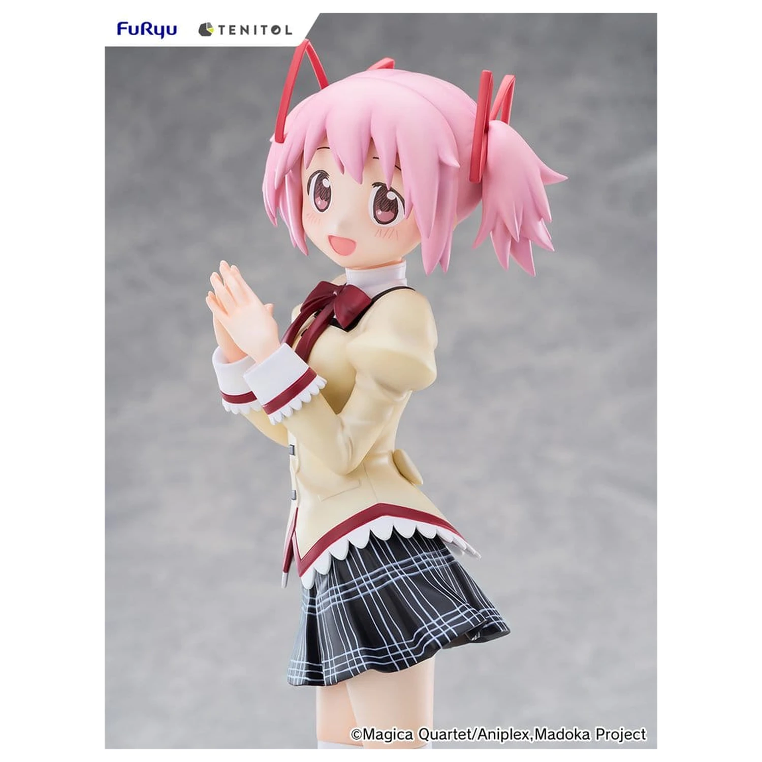 Puella Magi Madoka Magica the Movie -Walpurgisnacht: Rising- Tenitol Tall PVC Figure Madoka Kaname 29 cm product photo