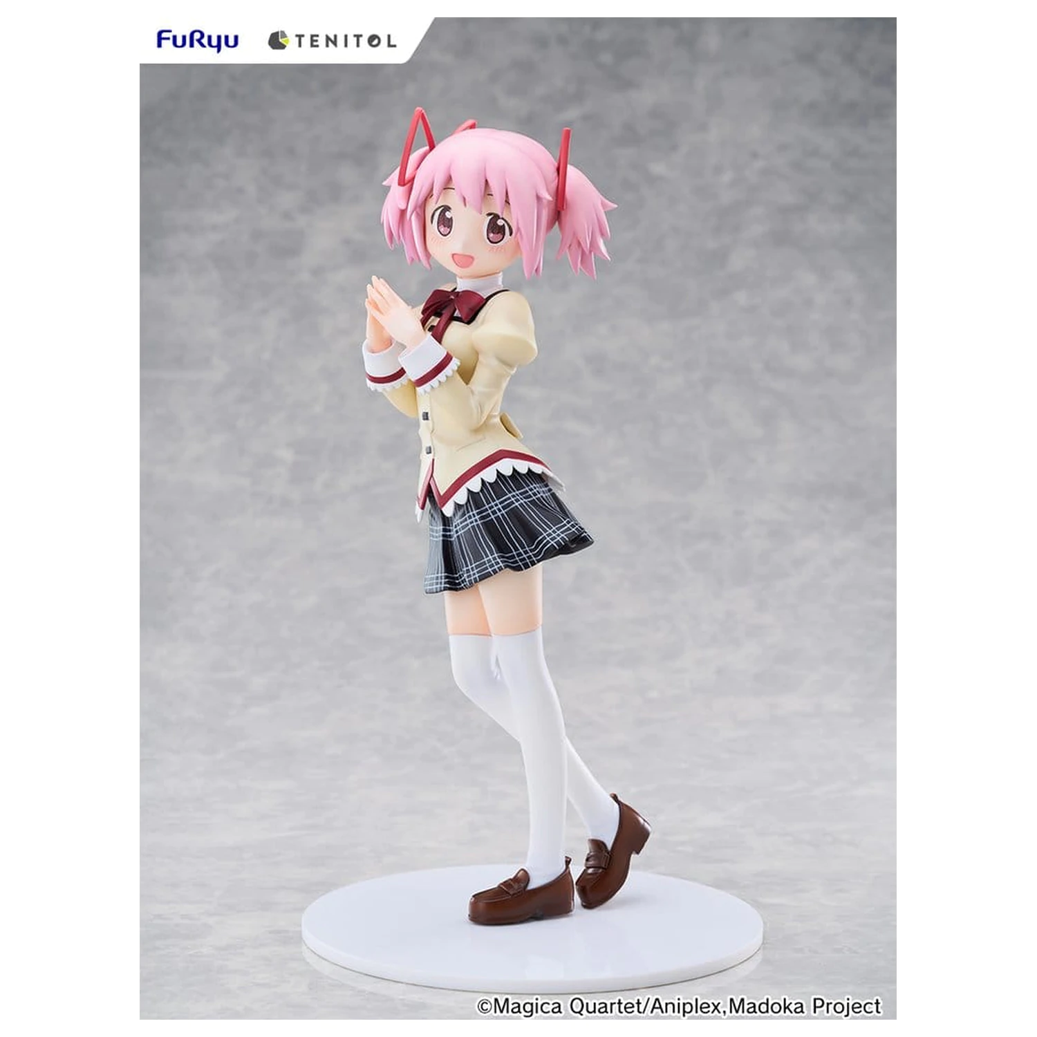 Puella Magi Madoka Magica the Movie -Walpurgisnacht: Rising- Tenitol Tall PVC Figure Madoka Kaname 29 cm product photo