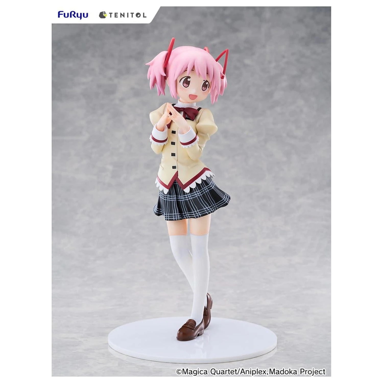 Puella Magi Madoka Magica the Movie -Walpurgisnacht: Rising- Tenitol Tall PVC Figure Madoka Kaname 29 cm product photo