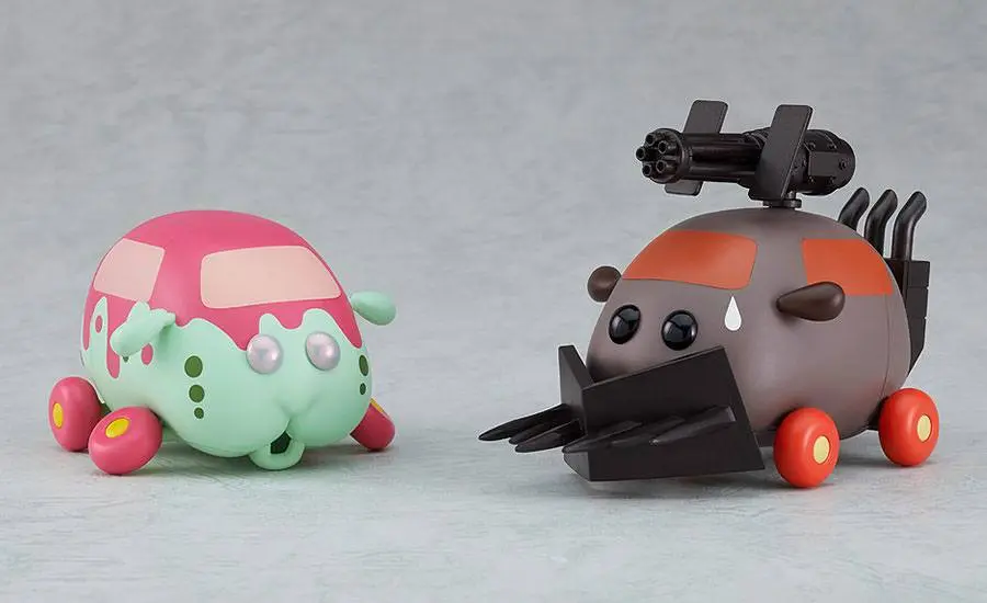 Pui Pui Molcar MODEROID Plastic Model Kit Molcar Armored Teddy 7 cm product photo
