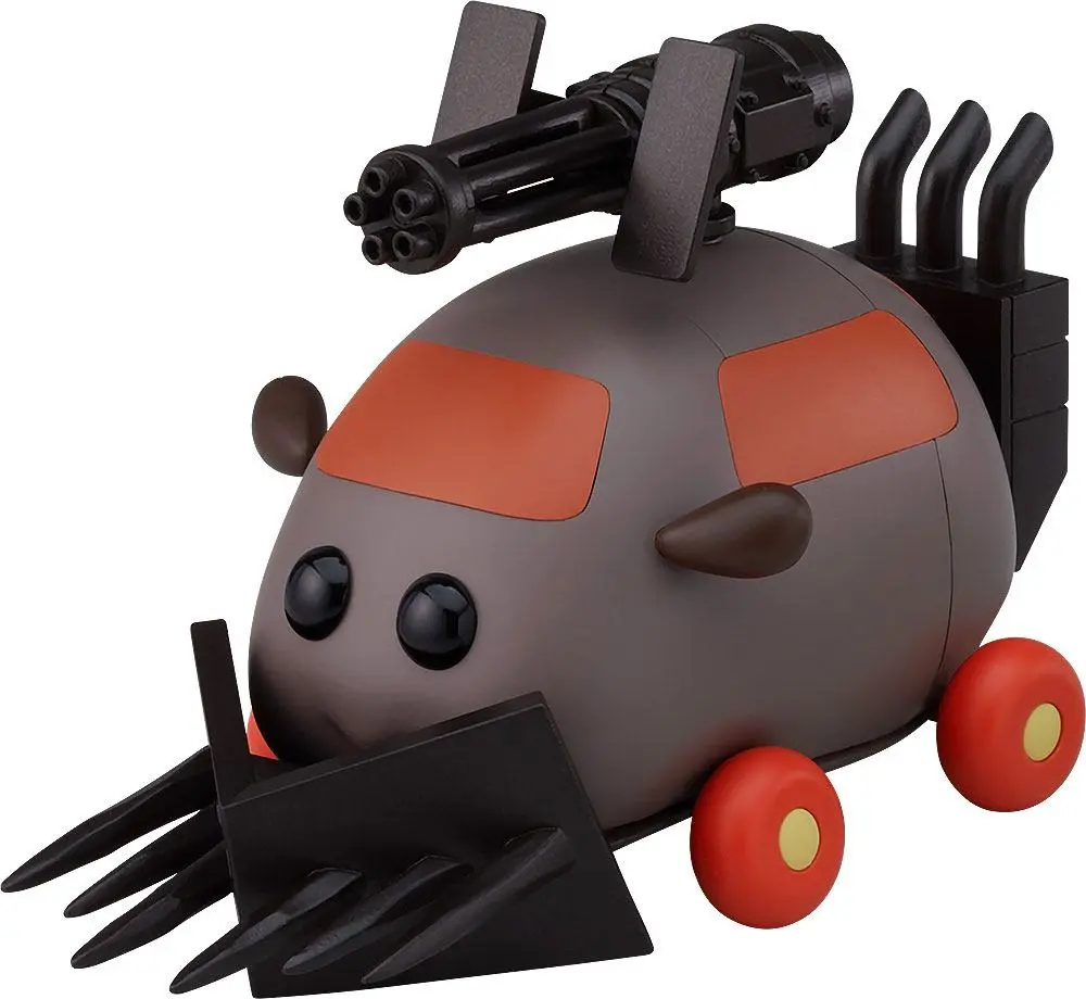 Pui Pui Molcar MODEROID Plastic Model Kit Molcar Armored Teddy 7 cm product photo