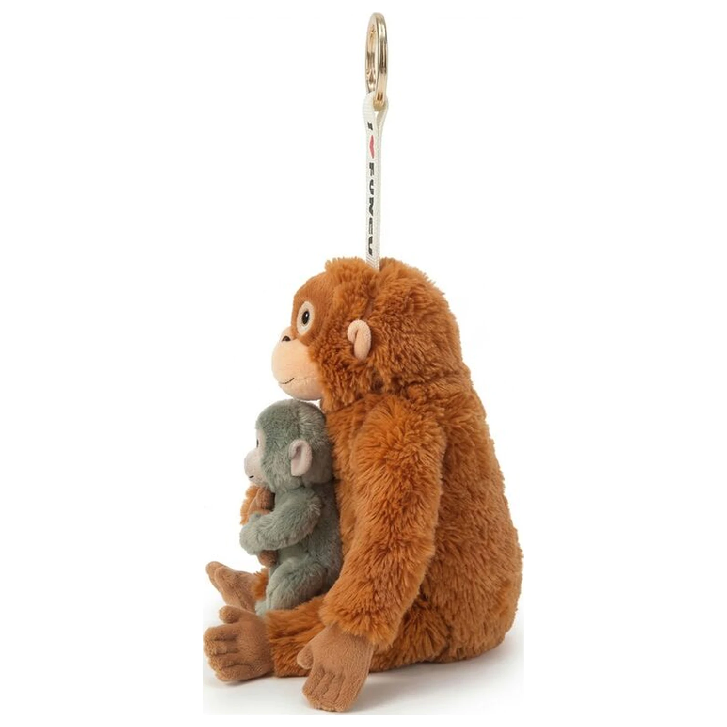 Punch monkey plush keychain 15cm product photo