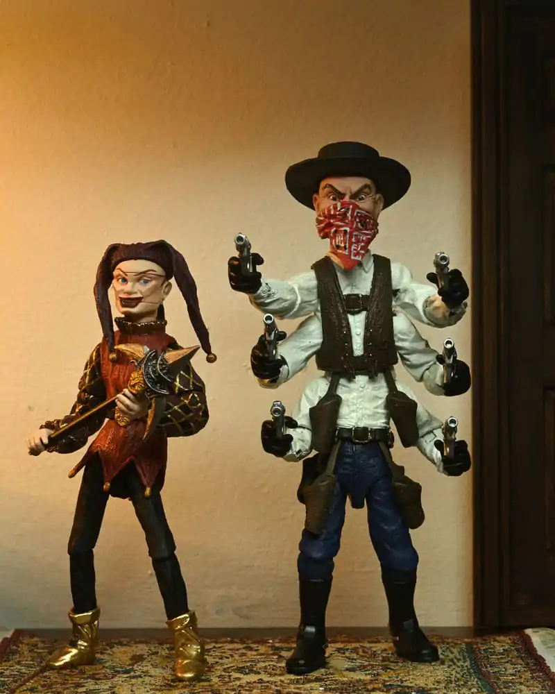 Puppet Master Action Figure 2-Pack Ultimate Six-Shooter &amp; Jester 18 cm product photo