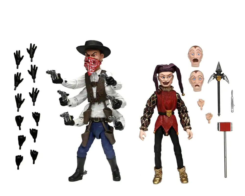 Puppet Master Action Figure 2-Pack Ultimate Six-Shooter &amp; Jester 18 cm product photo