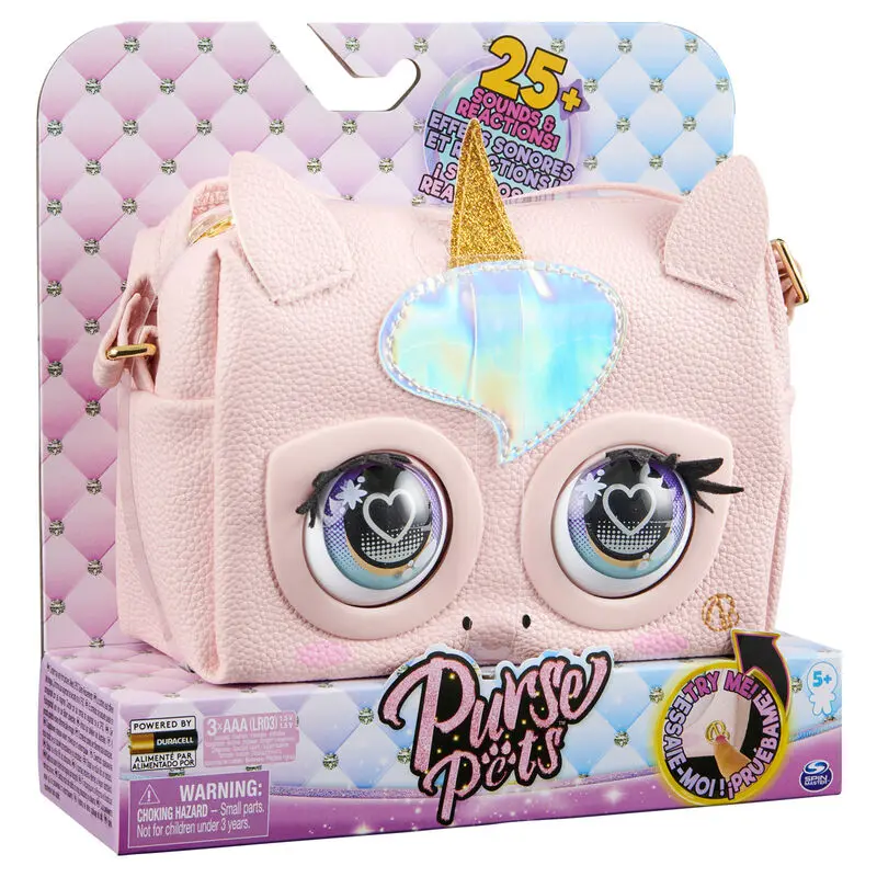 Purse Pets Unicorn Interactive Bag product photo