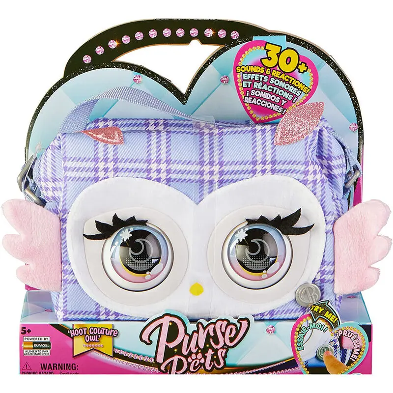 Purse Pets Owl Interactive Bag product photo
