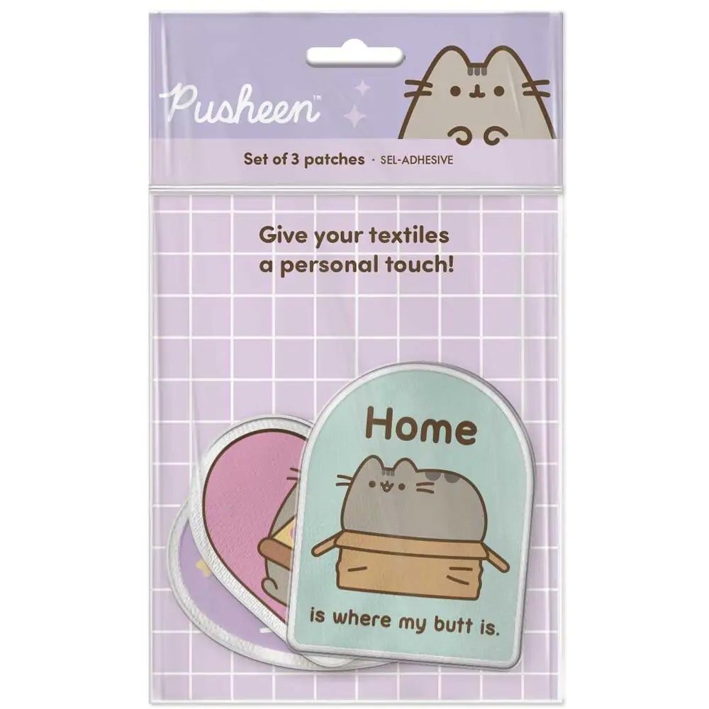 Pusheen 3 set patch product photo