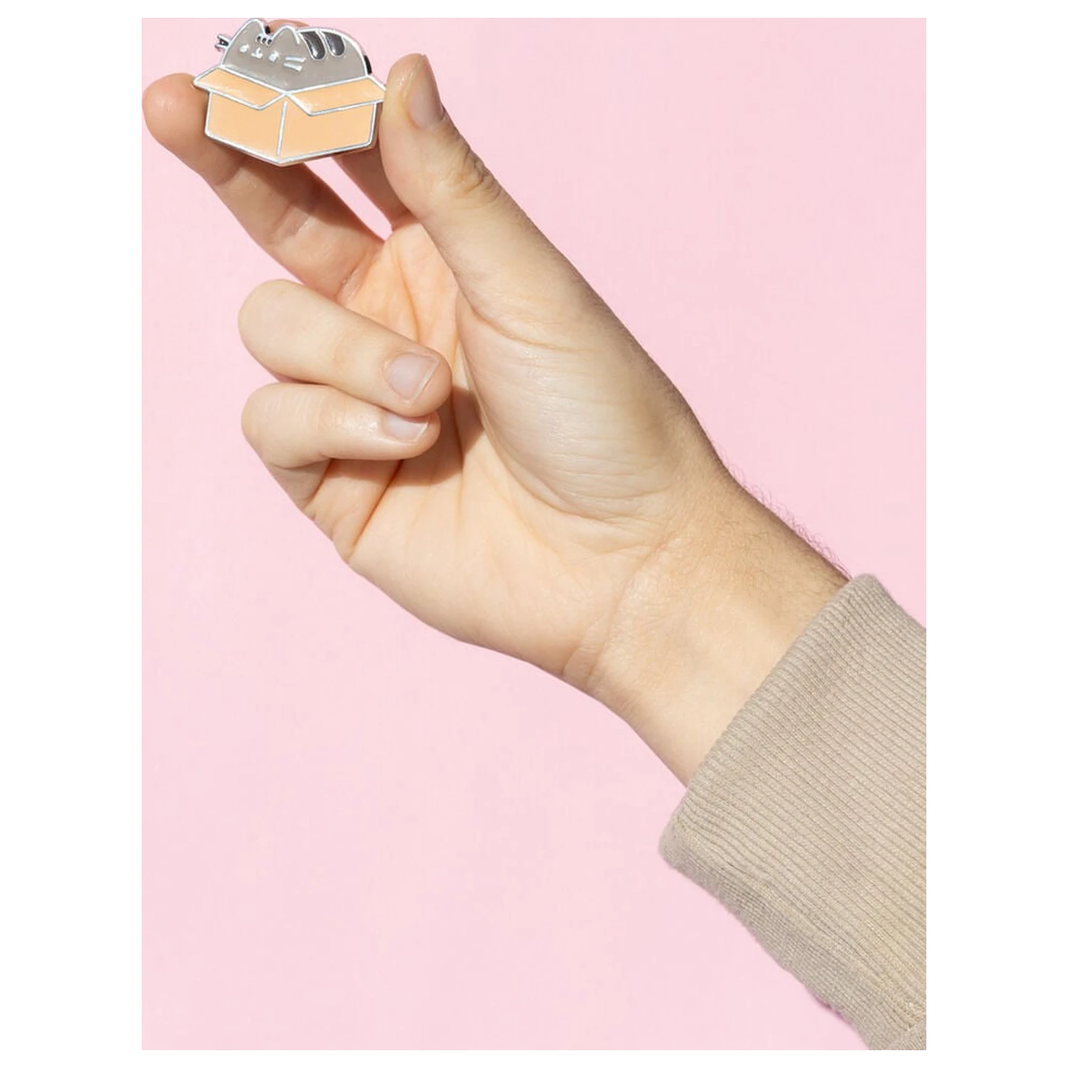 Pusheen set of 4 pins product photo