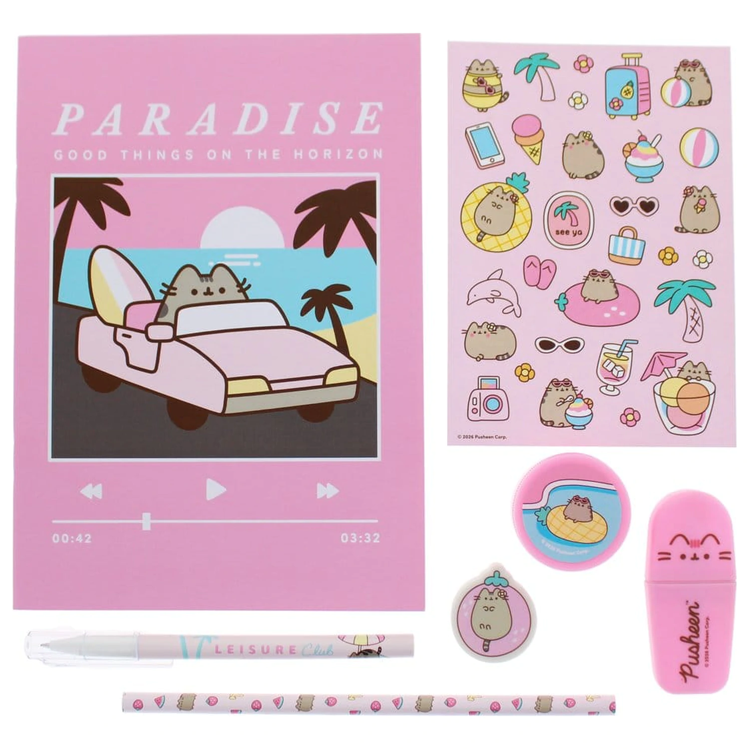 Pusheen Stationery Set 7-Piece product photo