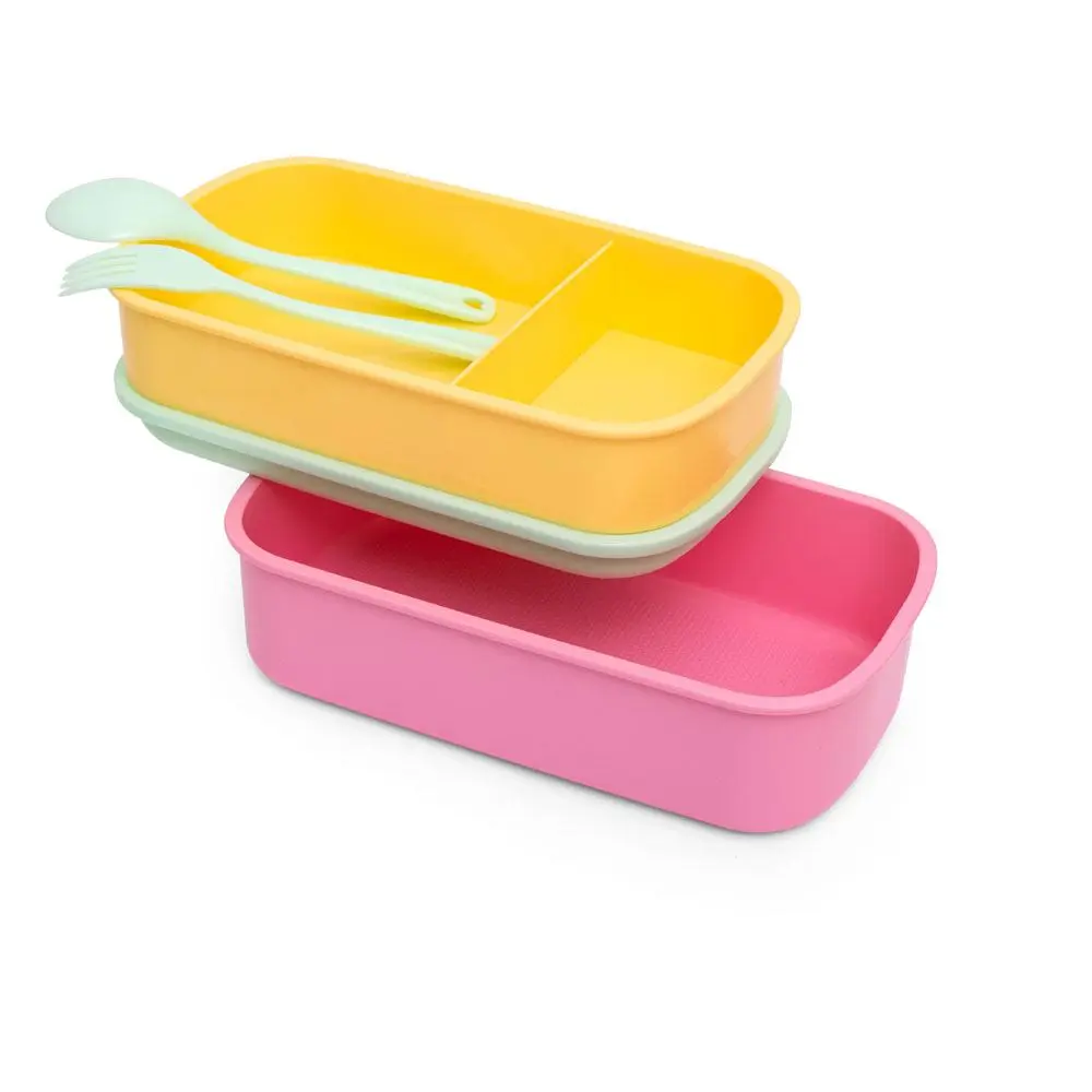 Pusheen Bento Snack Box Set Hello Kitty product photo