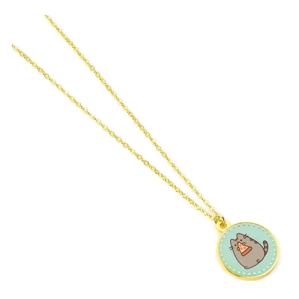 Pusheen Pendant & Necklace Blue Pizza termékfotó