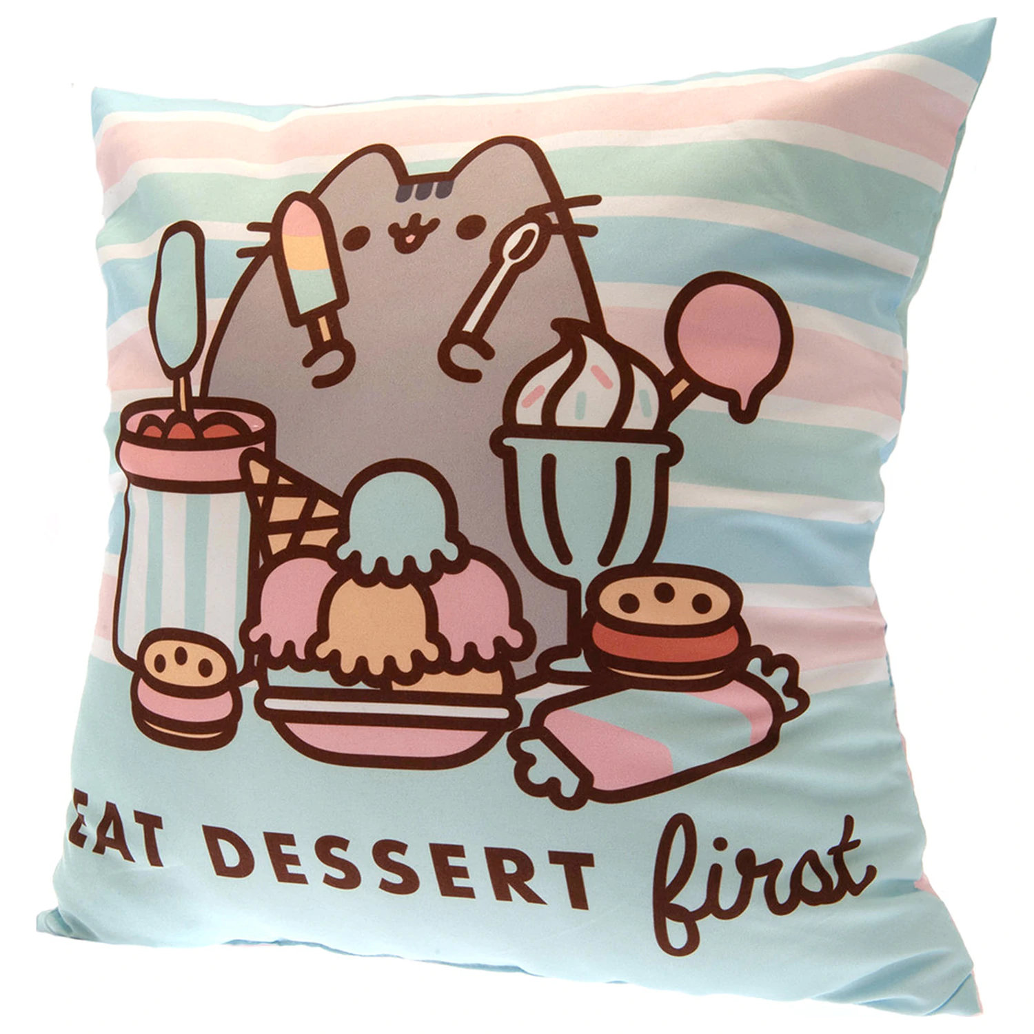 Pusheen Dessert cushion, throw pillow product photo