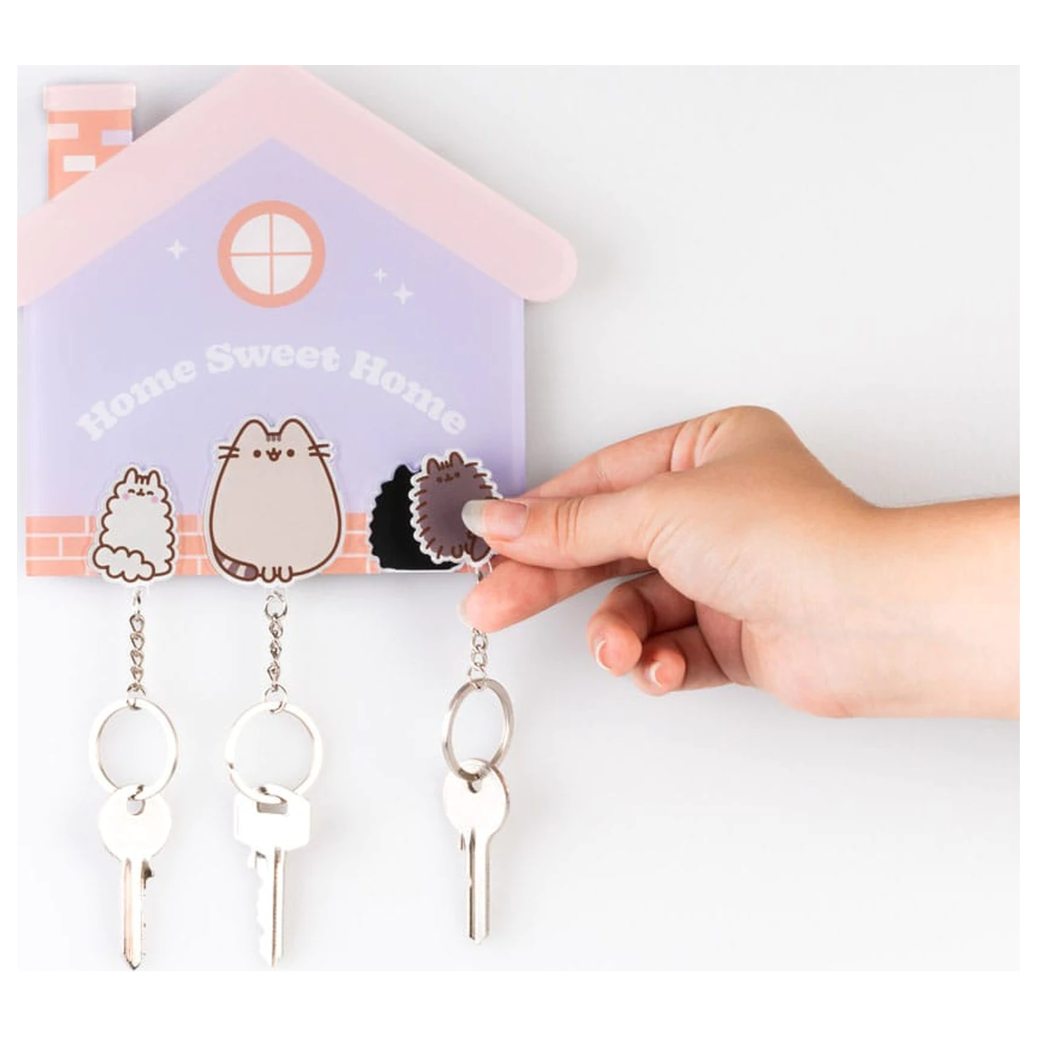 Pusheen Key rack incl. 3 key rings product photo