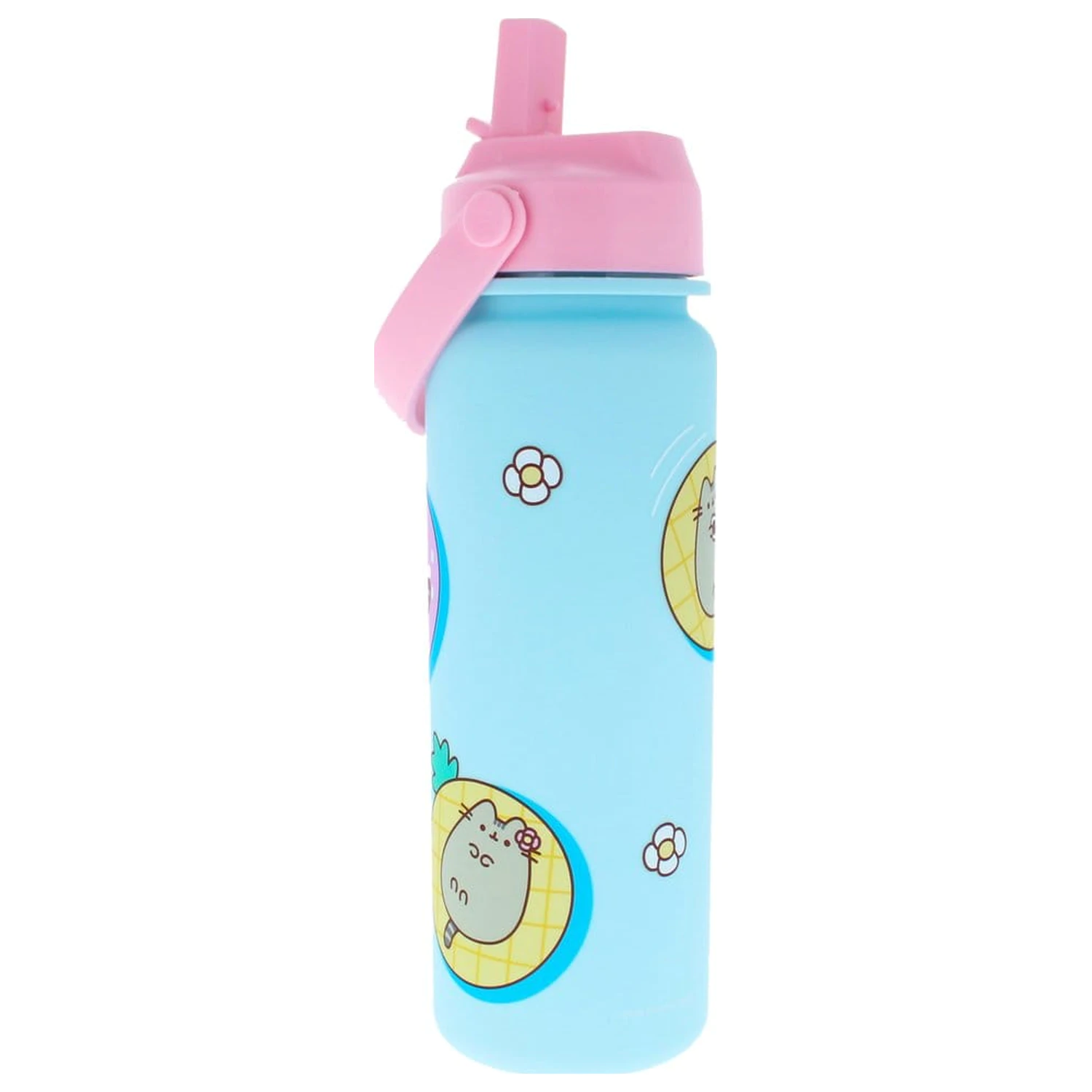 Pusheen Water Bottle Flip Top By The Pool Blue product photo