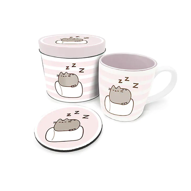 Pusheen Gift mug + coaster product photo