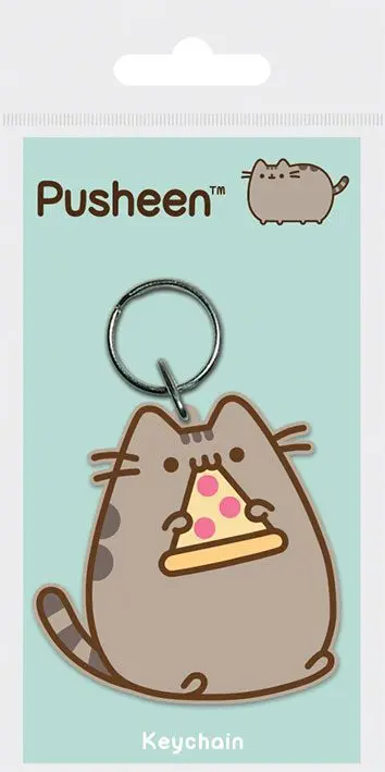 Pusheen Rubber Keychain Pizza 6 cm termékfotó