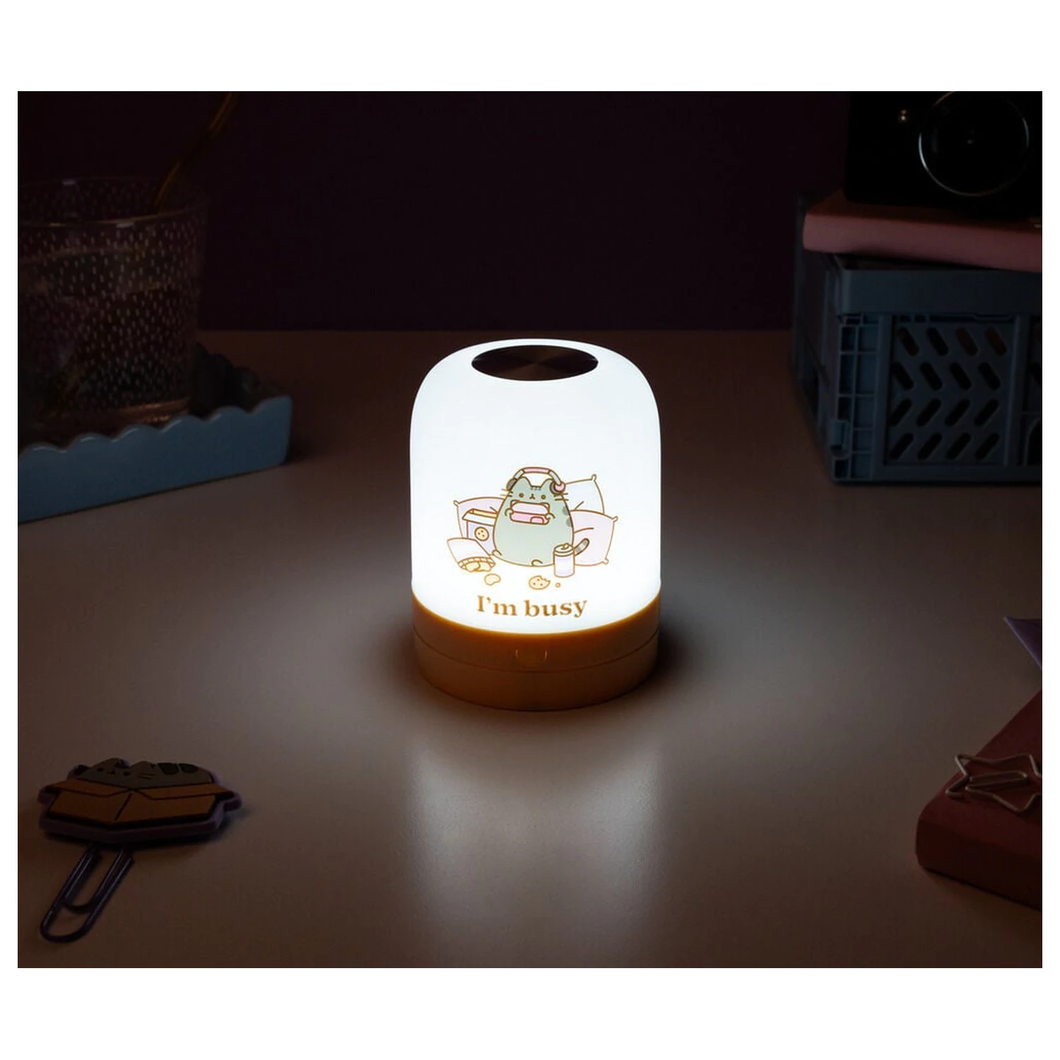 Pusheen ambient lamp product photo