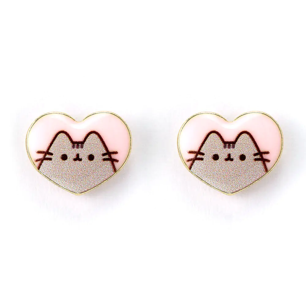 Pusheen Heart earrings product photo