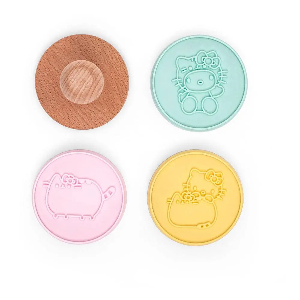 Pusheen Cookie Stamp Set Hello Kitty product photo