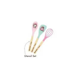 Pusheen Utensil Set of 3 Hello Kitty product photo