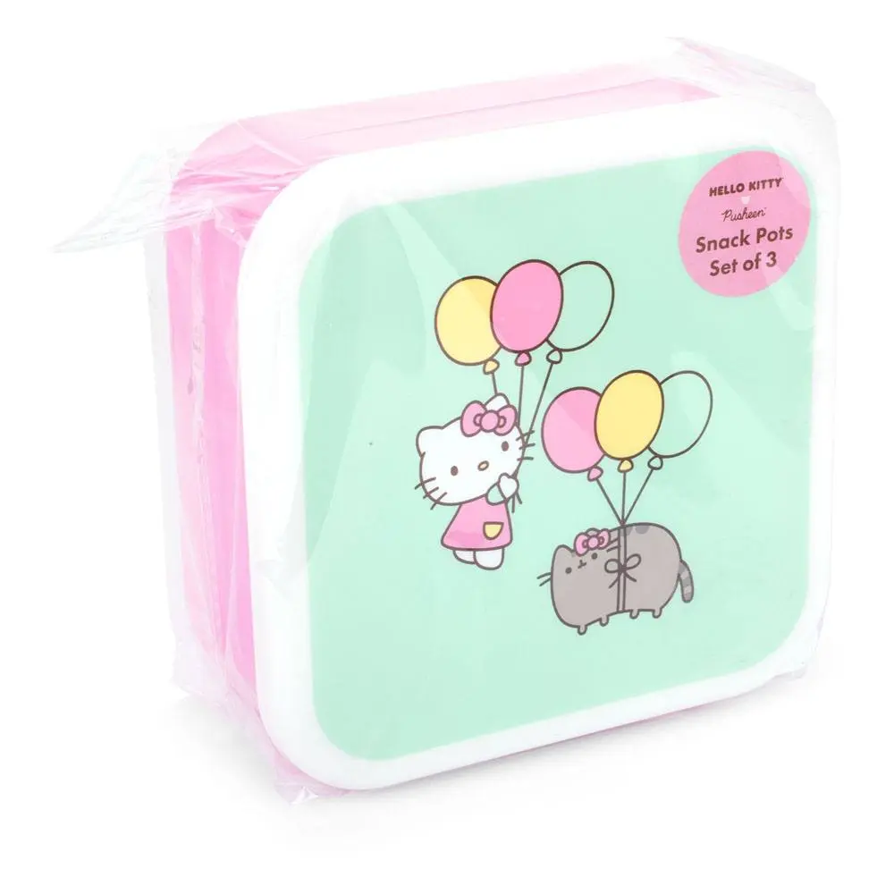 Pusheen Snack Box Set Hello Kitty product photo