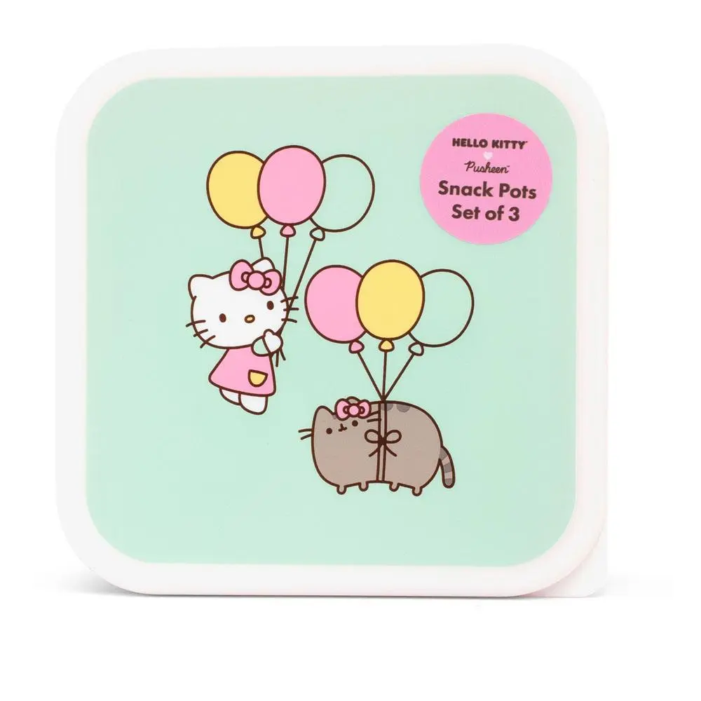 Pusheen Snack Box Set Hello Kitty product photo