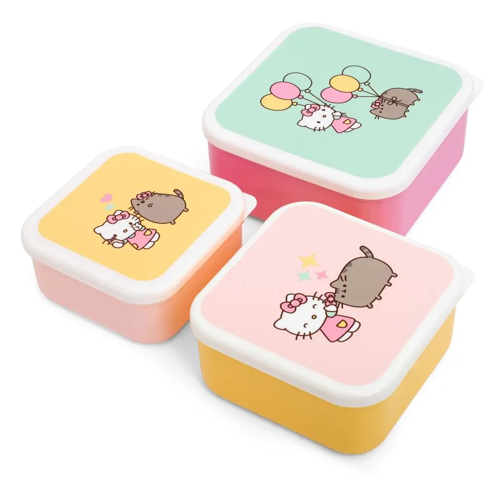 Pusheen Snack Box Set Hello Kitty product photo